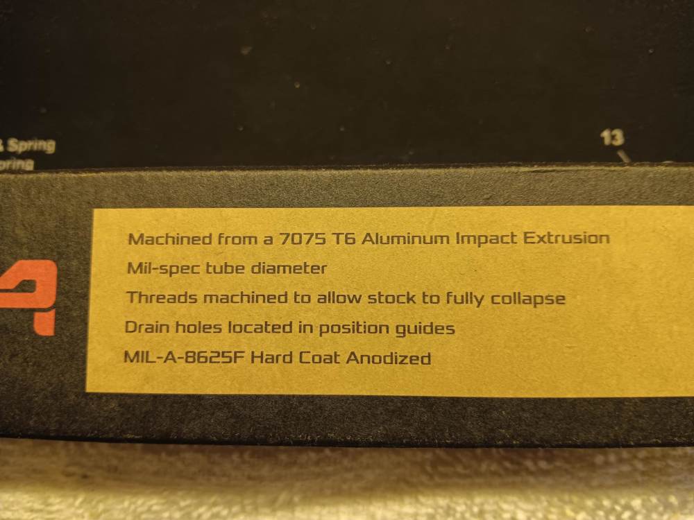 USED - Bravo Company AR15 Carbine Buffer Kit-img-1