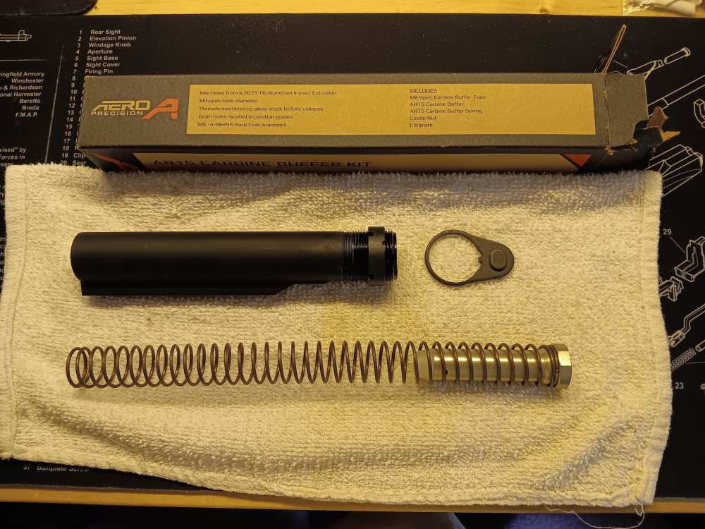 USED - Bravo Company AR15 Carbine Buffer Kit-img-0