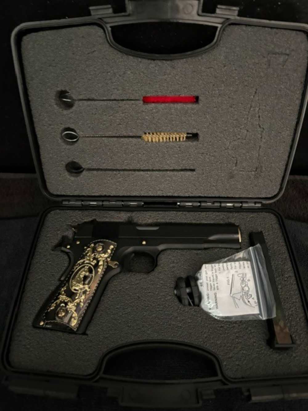 Century Arms Centurion 11 1911 45ACP Gold plated .01 Start Penny Auction NR-img-13