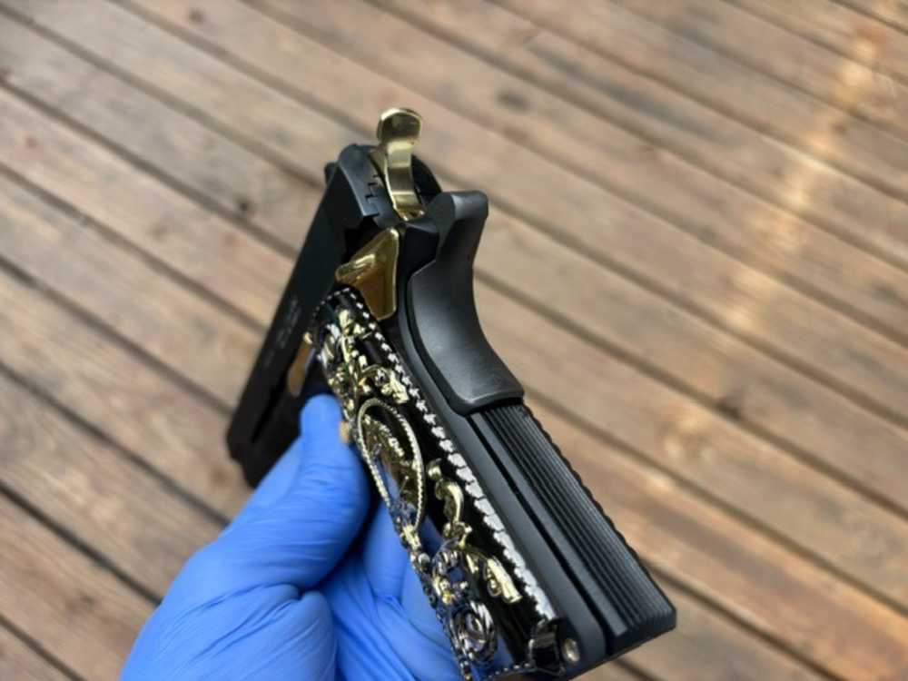 Century Arms Centurion 11 1911 45ACP Gold plated .01 Start Penny Auction NR-img-11