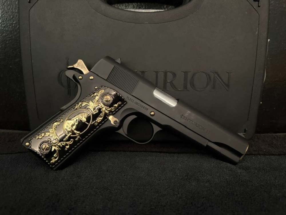 Century Arms Centurion 11 1911 45ACP Gold plated .01 Start Penny Auction NR-img-2