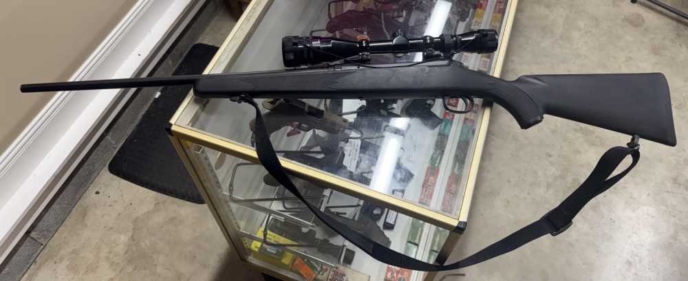 Savage 111 22-250 with Tasco 4-16x40 Scope and Sling -img-0