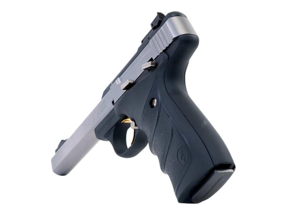 Browning Buck Mark Standard Stainless URX .22 LR 5.5" Slab Side Pistol 10rd-img-4