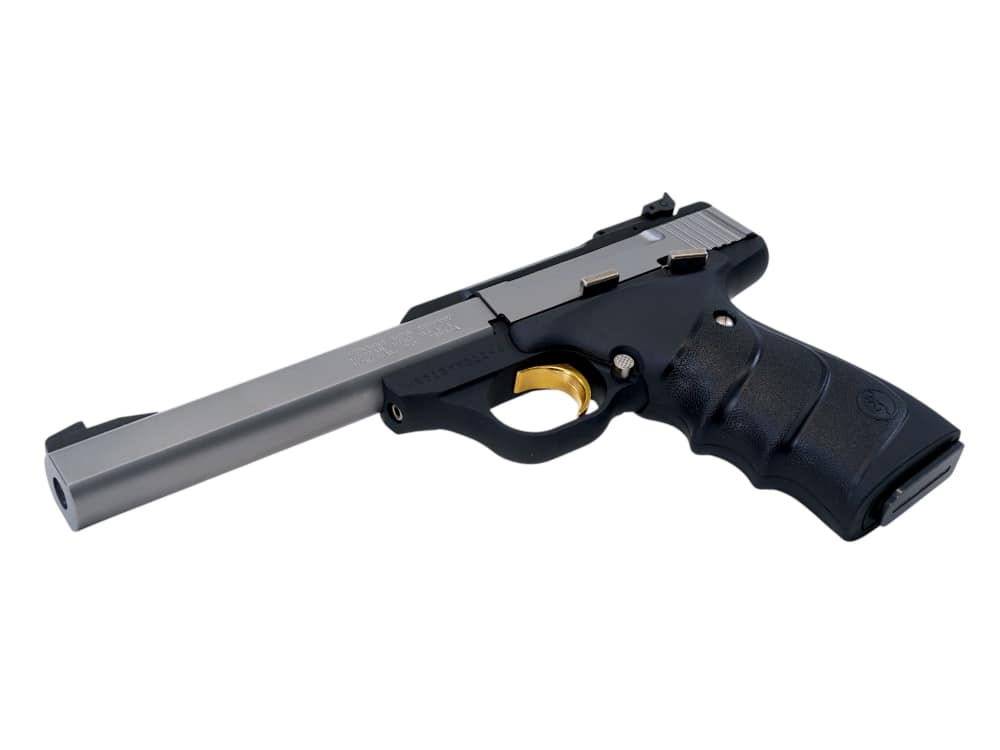 Browning Buck Mark Standard Stainless URX .22 LR 5.5" Slab Side Pistol 10rd-img-2