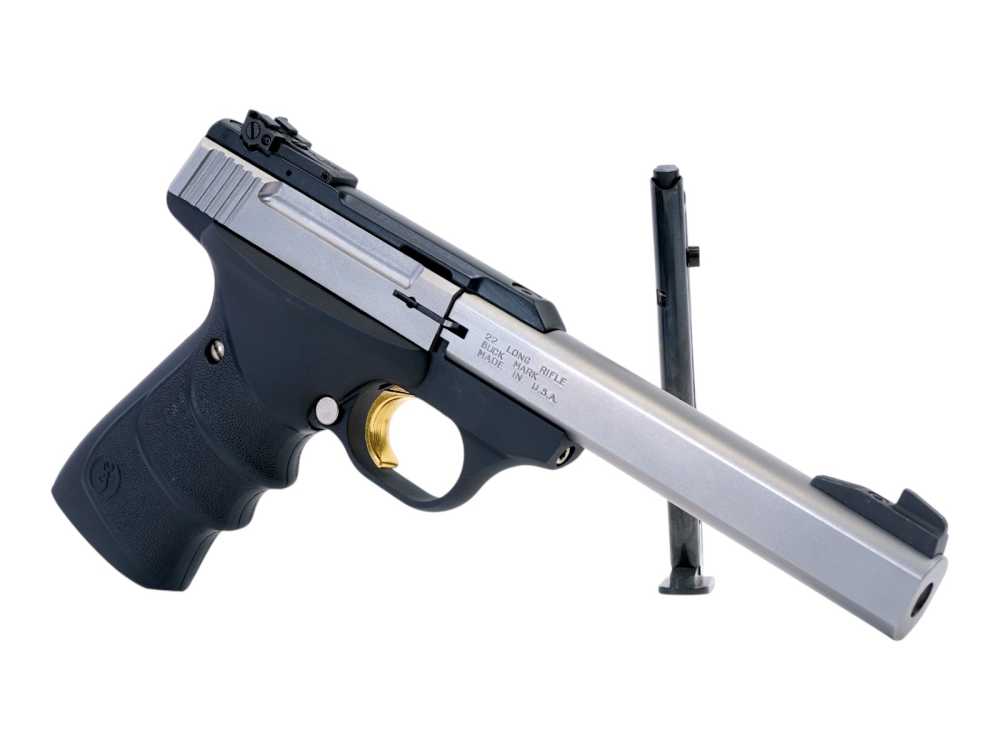 Browning Buck Mark Standard Stainless URX .22 LR 5.5" Slab Side Pistol 10rd-img-14