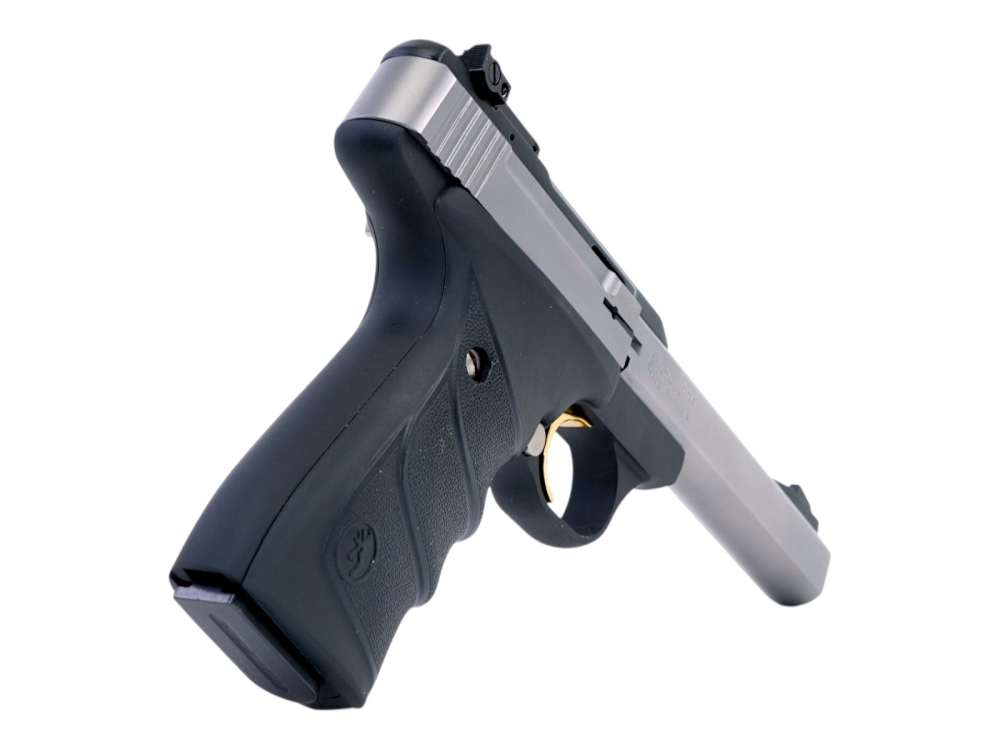 Browning Buck Mark Standard Stainless URX .22 LR 5.5" Slab Side Pistol 10rd-img-7