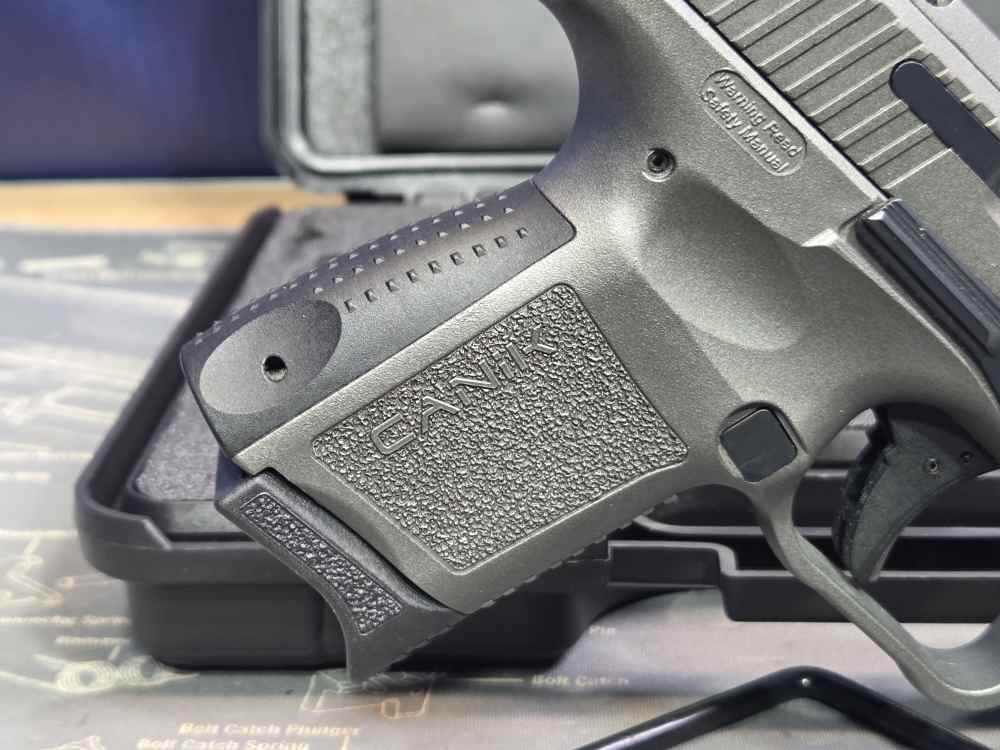 Used Canik TP9 Elite SC 9mm Semi-Automatic Pistol w/ Case and 2 Mags-img-1