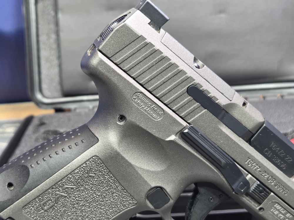 Used Canik TP9 Elite SC 9mm Semi-Automatic Pistol w/ Case and 2 Mags-img-2