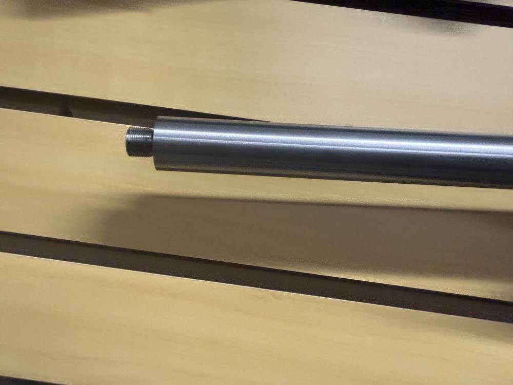 AMT 22/25 22LR Green Mountain Stainless Threaded Bull Barrel & Hogue Stock-img-1