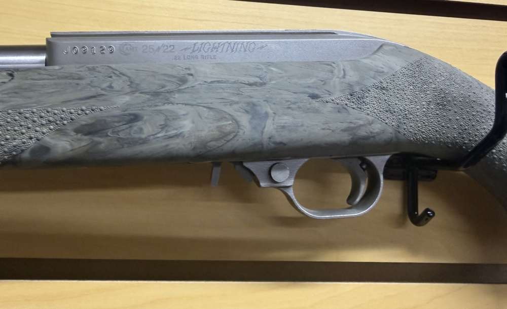 AMT 22/25 22LR Green Mountain Stainless Threaded Bull Barrel & Hogue Stock-img-7