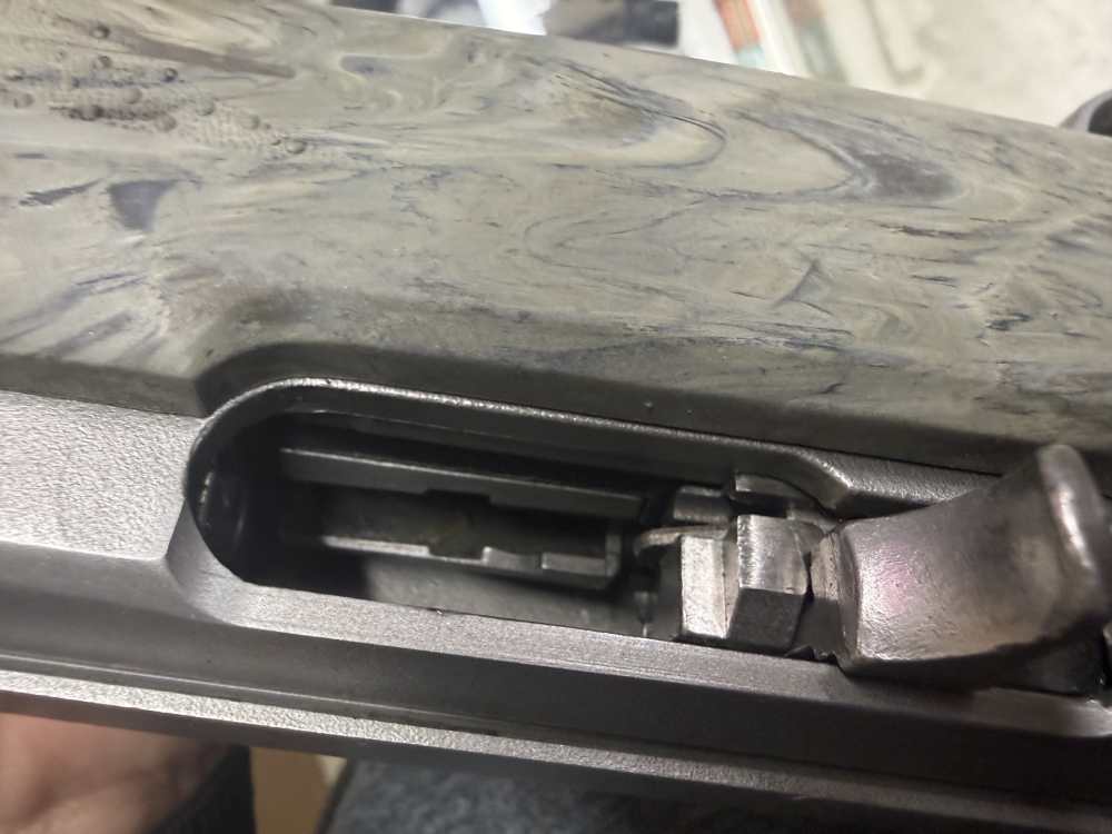 AMT 22/25 22LR Green Mountain Stainless Threaded Bull Barrel & Hogue Stock-img-2