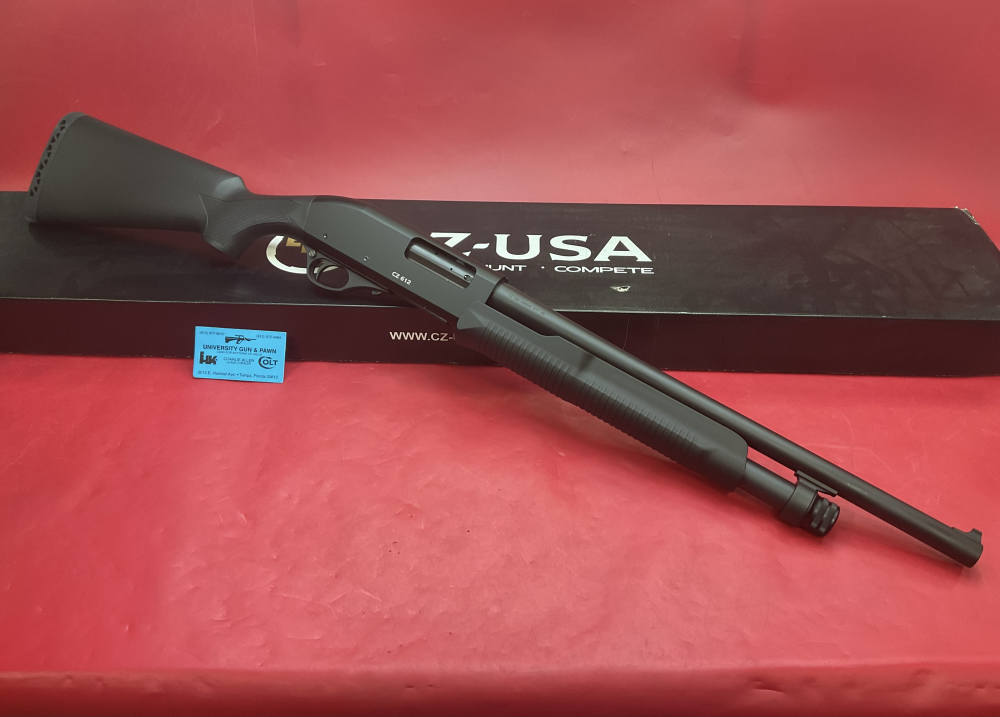 CZ 612 Home Defense 12 Ga 18.5” Pump Action Shotgun -img-0