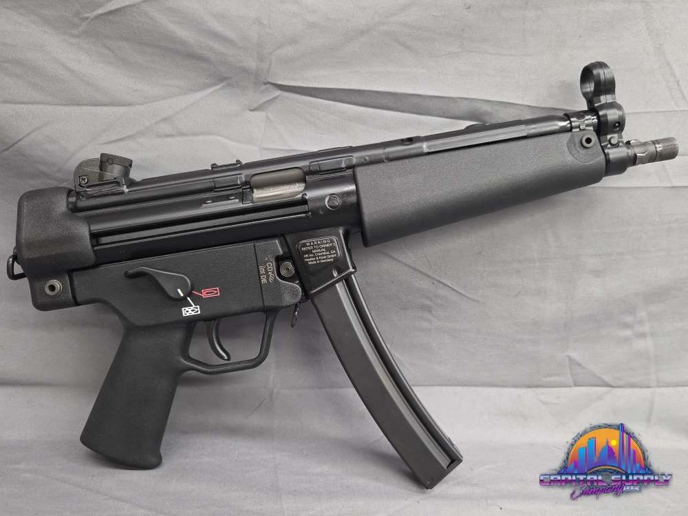 Heckler & Koch SP5 pistol 9mm 8.86" pre-owned as new with box, 2 mags-img-0