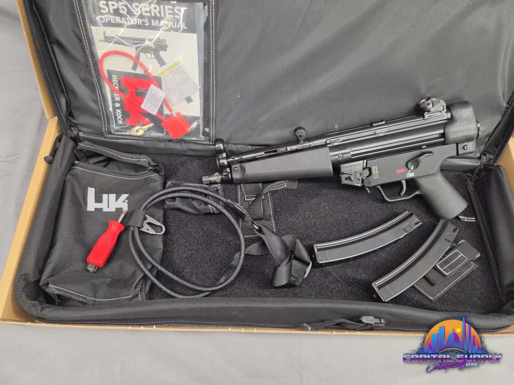 Heckler & Koch SP5 pistol 9mm 8.86" pre-owned as new with box, 2 mags-img-17