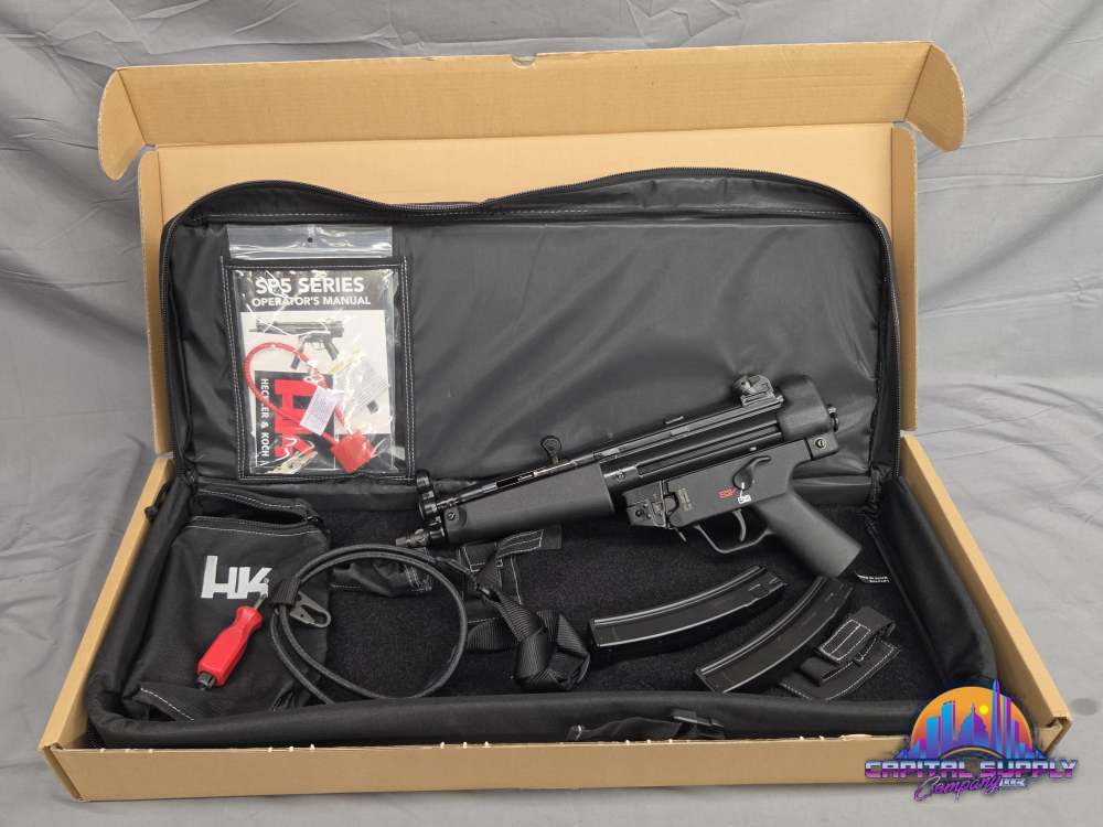 Heckler & Koch SP5 pistol 9mm 8.86" pre-owned as new with box, 2 mags-img-15