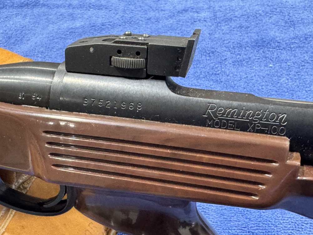 REMINGTON XP-100 BENCH REST PISTOL IN 7MM BR CAL 14-IN GREAT COND (J-30)-img-12