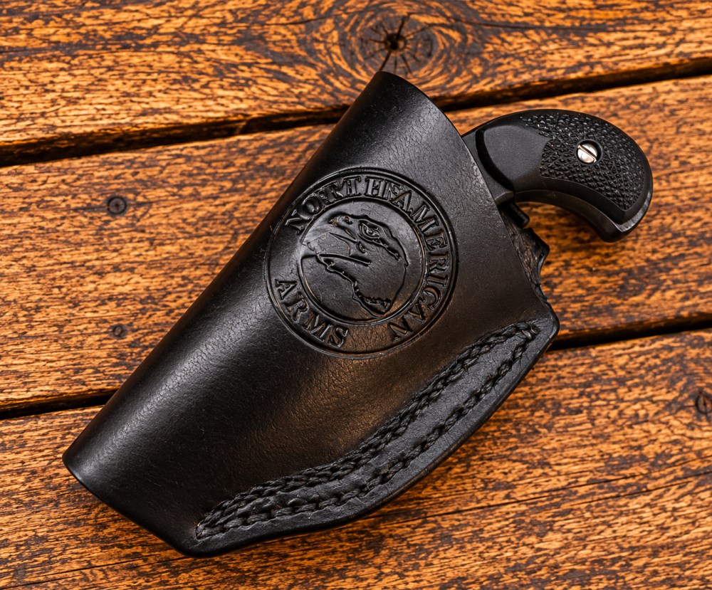 North American Arms Mini Shadow Revolver, Holster, Keyed Lockbox-img-1