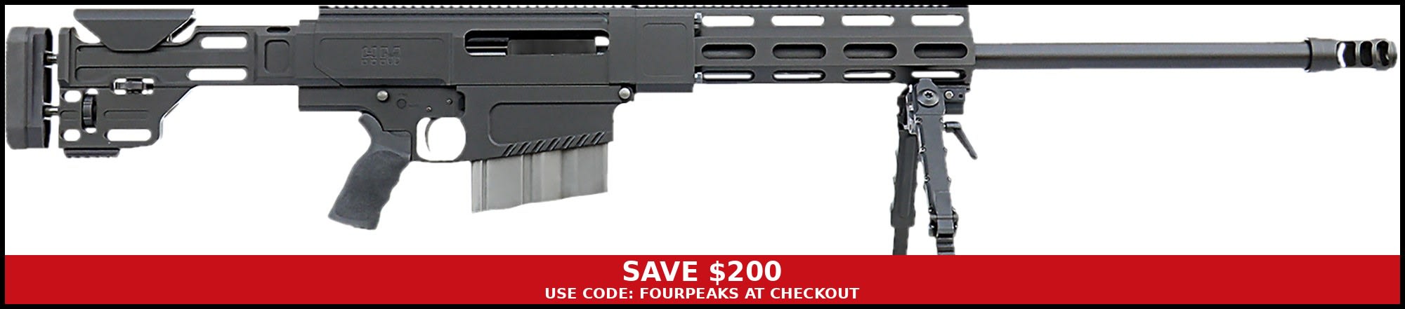 LUXUS ARMS (HM DEFENSE) HM50B2 50 BMG 29.25 Black-img-0