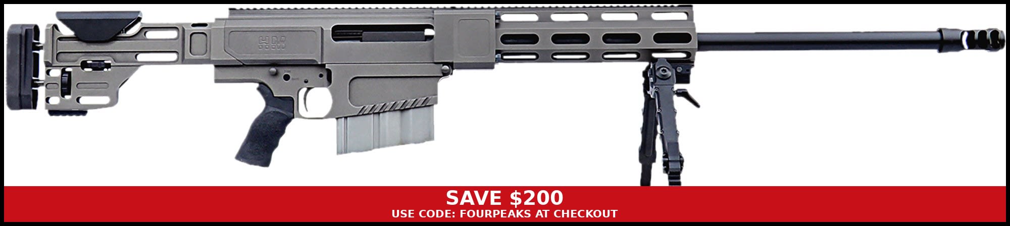 LUXUS ARMS (HM DEFENSE) HM50B2 50 BMG 29.25 Gray-img-0