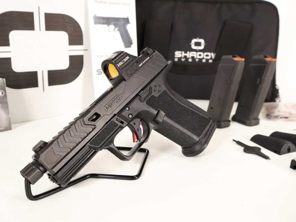 Shadow Systems MR920 Warrior Poet Compact Threaded/Holosun Pistol 15+1 LNIB-img-0