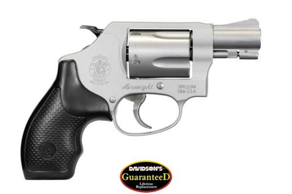 S&W 637 163050 .38Special SA/DA MATTE SILVER REVOLVER, INTERNAL LOCK, NIB-img-0