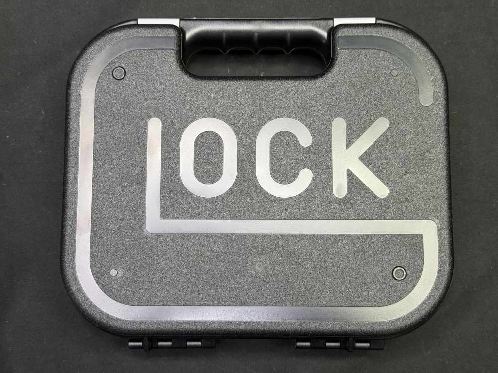 Glock 43 G43 9mm Raspberry Pink Cerakote Crimson Trace Laser 2 Mags Layaway-img-1