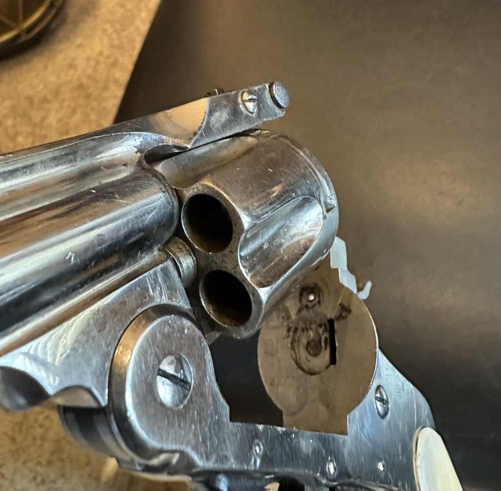 Smith & Wesson Antique Top-Break - 4th model, Double Action Revolver.-img-12