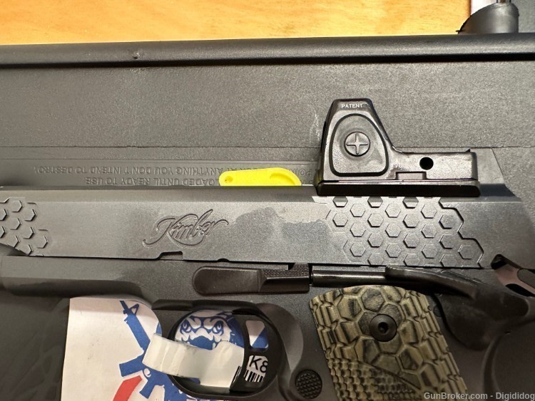 Kimber KHX Custom Trijicon in 9mm with a 5" Brl and 1-9 Rnd Mag NIB!-img-2