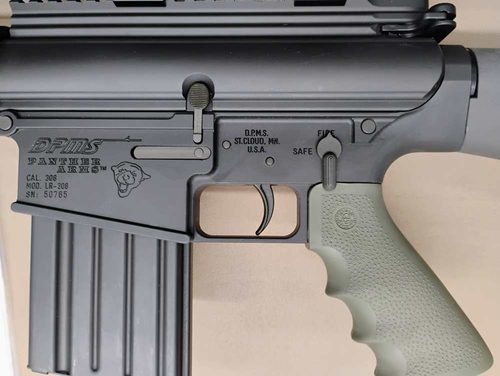 Early NIB DPMS Panther LR308, 24 Stainless Target, Burris FF2 4.5-14 x 42 -img-7