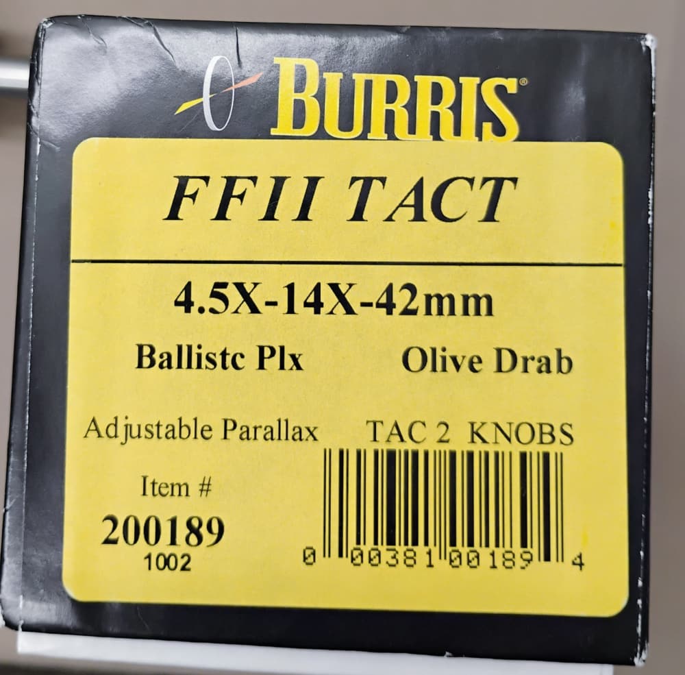 Early NIB DPMS Panther LR308, 24 Stainless Target, Burris FF2 4.5-14 x 42 -img-9