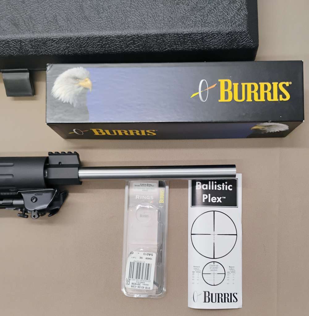Early NIB DPMS Panther LR308, 24 Stainless Target, Burris FF2 4.5-14 x 42 -img-10