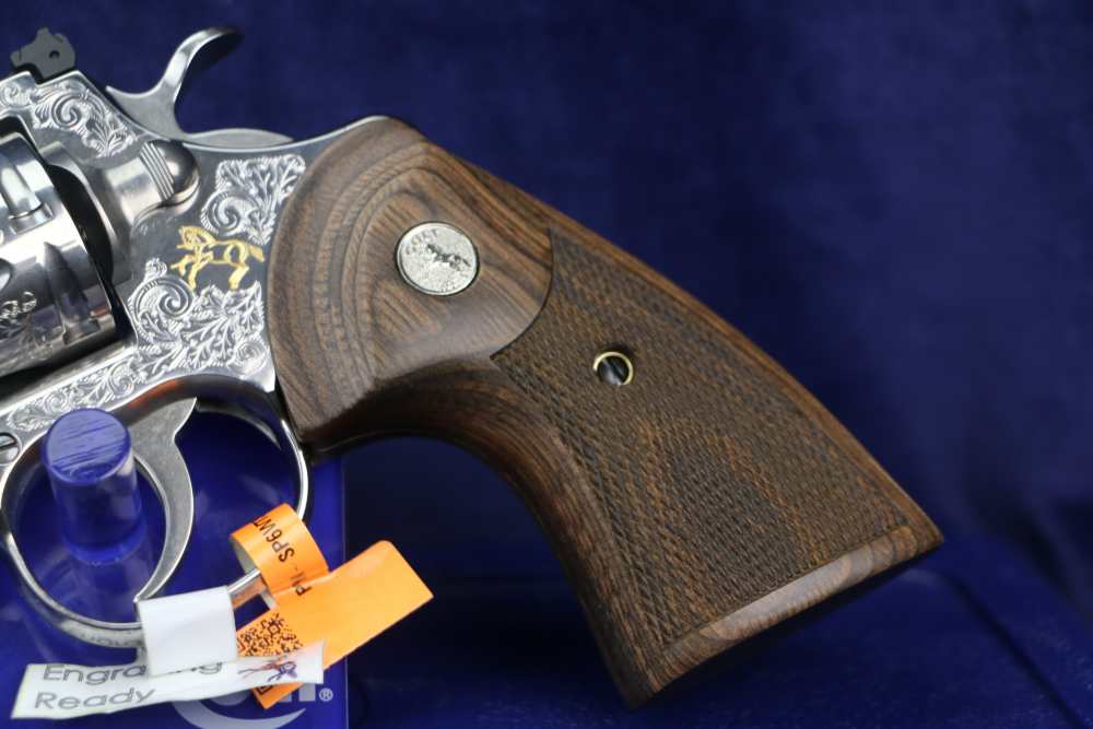 Colt Python Revolver PYTHONSP6WTSSEGG, 357 Mag, 6", Engraved, 6 Rd, NIB-img-8