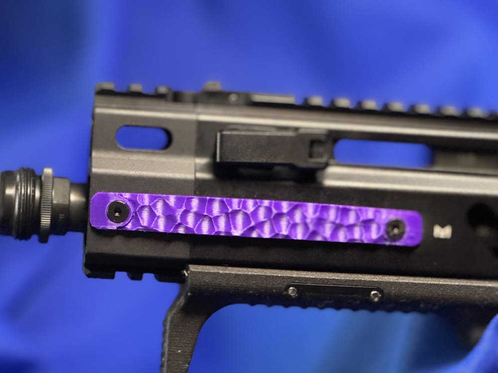 M-LOK 4.5” Rail Cover Panels | Set of 3 | Lightweight Textured Grip-img-0