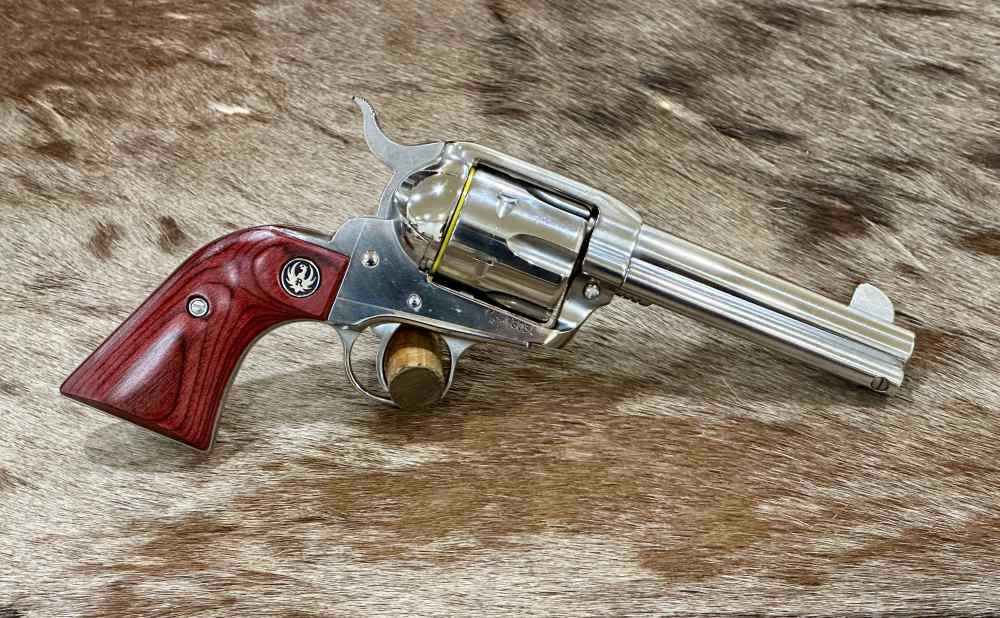 CONSECUTIVE SERIAL NUMBER PAIR OF RUGER VAQUERO STAINLESS 45 COLT 4.62"-img-3