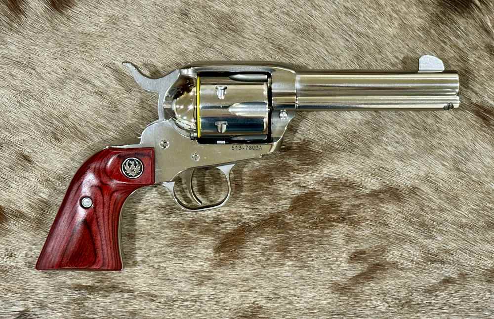 CONSECUTIVE SERIAL NUMBER PAIR OF RUGER VAQUERO STAINLESS 45 COLT 4.62"-img-4