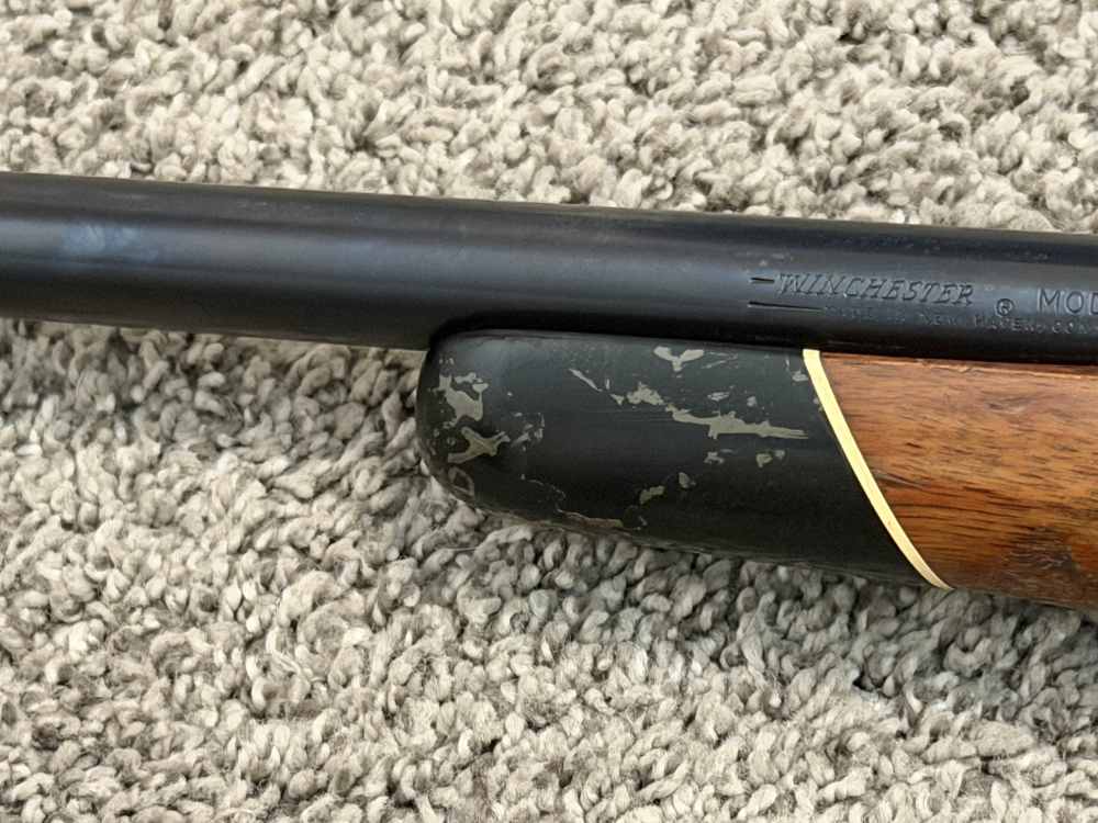 Winchester model 70 7mm rem mag sporter 24” brl deluxe nice shooter-img-11