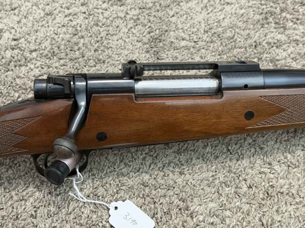 Winchester model 70 7mm rem mag sporter 24” brl deluxe nice shooter-img-3