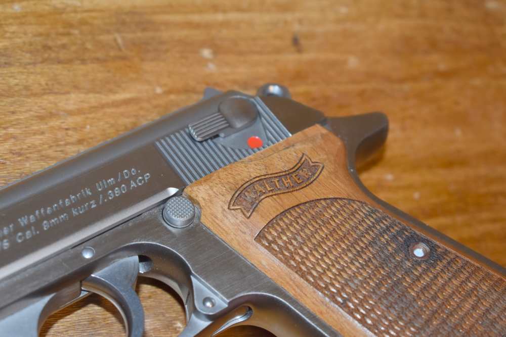 Walther Arms Model PPK/S 3.3" Stainless .380 ACP Wood Grips-img-6