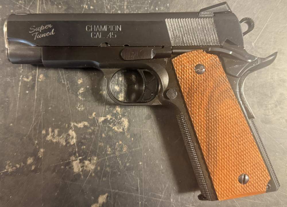 SPRINGFIELD SUPER TUNED CHAMPION 1911 45ACP  (4" Blued)-img-1