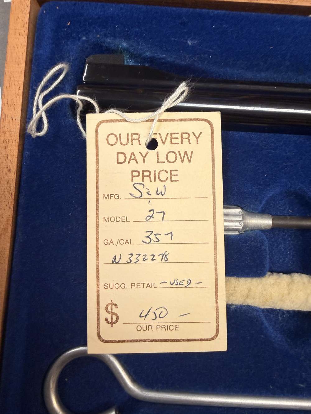SMITH & WESSON 27-2 .357Mag  (8.25" BLUED)-img-17