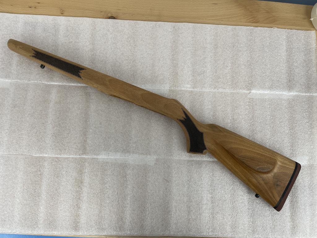 Altamont Wood Grips - Ruger 10-22 Sporter French Walnut Checkered -img-2