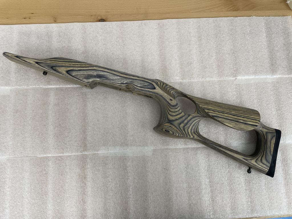Altamont Wood Grips - Ruger 10-22 Sporter Black Strato Smooth -img-2