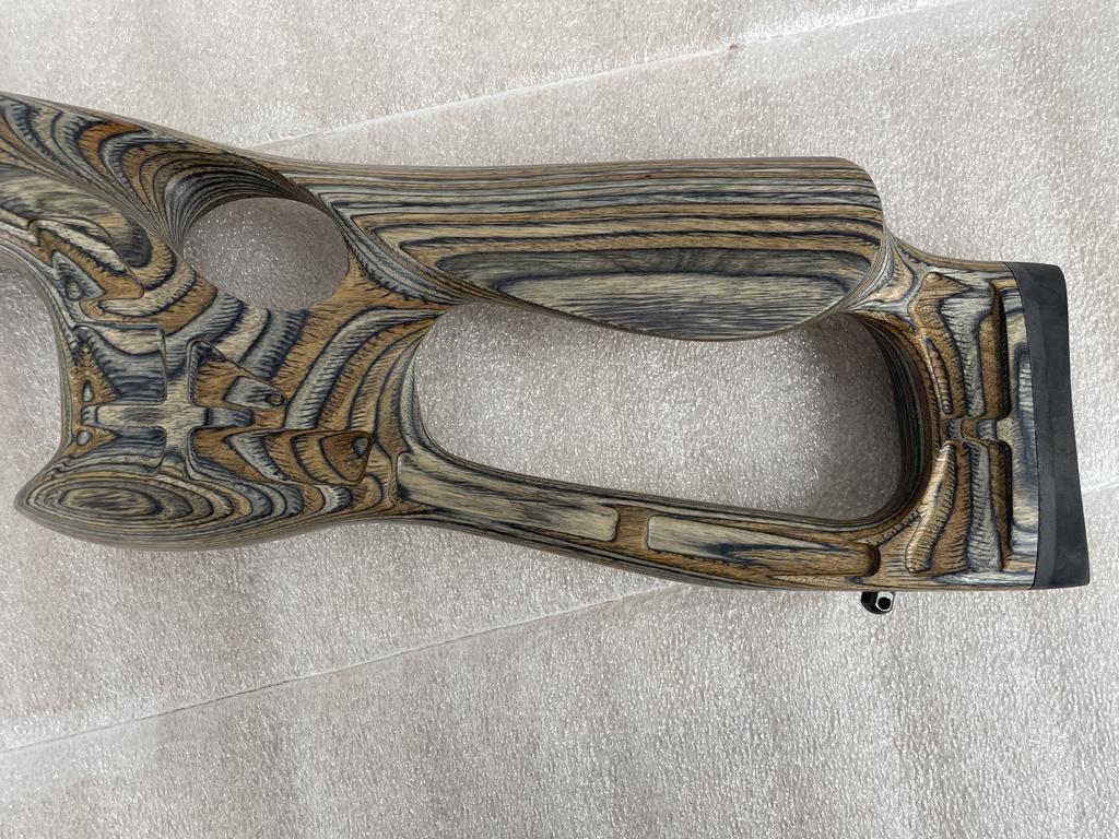 Altamont Wood Grips - Ruger 10-22 Sporter Black Strato Lines -img-3