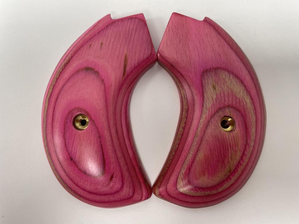 Altamont Wood Grips - Heritage Birds Head Pink Strato Smooth -img-1