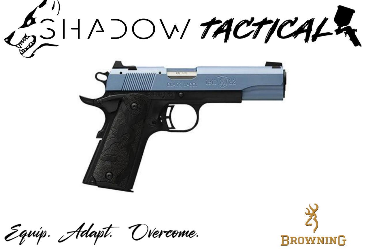Browning 1911, 22 LR, 10+1, 4.25" Barrel, Black Label, Semi-Auto-img-0