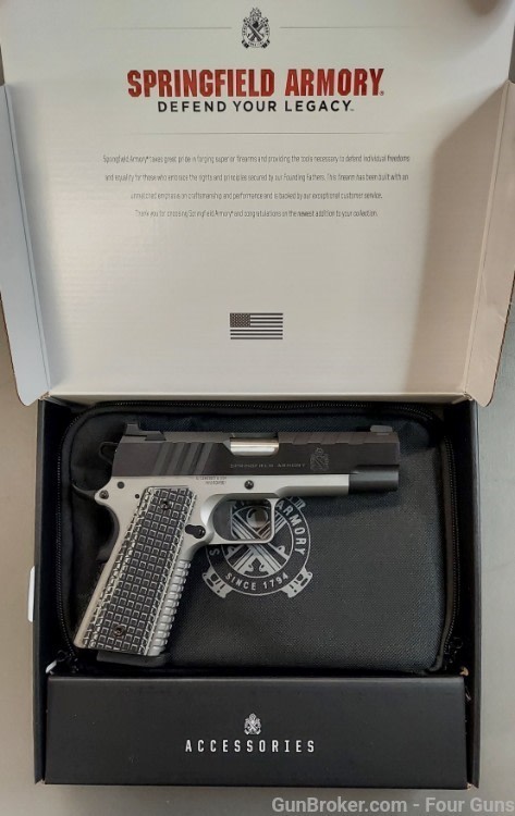 Springfield 1911 Emissary Semi-Auto Pistol 9mm 4.25" Barrel 9 Rounds-img-5