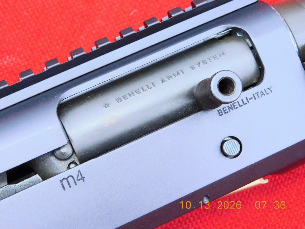 Benelli Italian M4 12ga Tactical Shotgun w/ Tube Extension Excellent-img-7