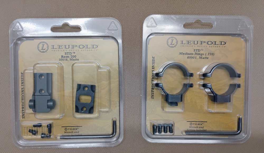 Remington 700 LR 7mm Rem Mag Long Range NIB NOS w/Leupold Rings-img-7