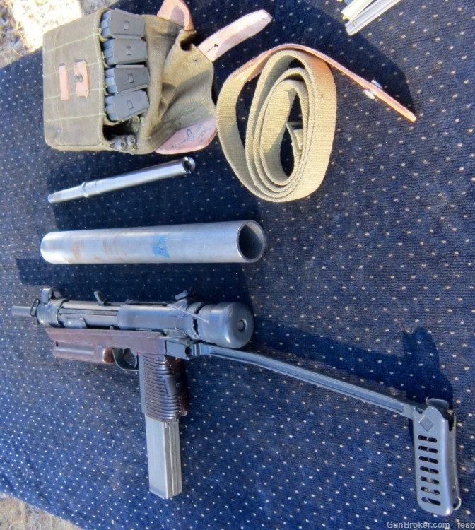 CZ-26 parts kit w/new barrel; 7.62x25, repair tube, 5 mags, carrier, sling+-img-21
