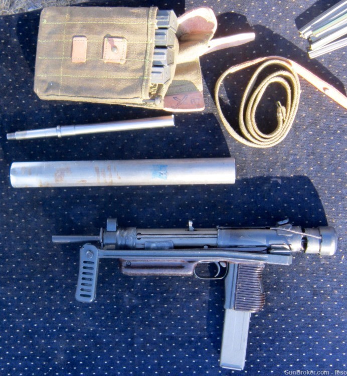 CZ-26 parts kit w/new barrel; 7.62x25, repair tube, 5 mags, carrier, sling+-img-11
